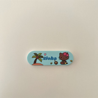 Kitty Band Aid Stand ins Hoạt Hình KT Cat Dễ Thương Gemini Đứng Màu Ban Nhạc Hỗ Trợ Ốp Lưng Điện Thoại X Dính Lười Co Giãn Sáng Tạo Đứng