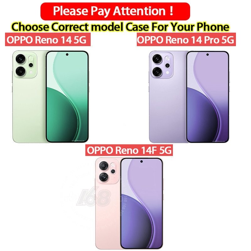 Ốp điện thoại OPPO Reno 14 5G OPPO Reno 14 Pro 5G Vỏ chống sốc hình bướm hồng đầy màu sắc dễ thương có gương Giá đỡ điện thoại Vỏ điện thoại cứng mờ sang trọng dành cho nữ sinh viên nữ