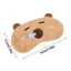 YOLOGO Mắt Ngủ, Mắt Hoạt Hình Thư Giãn, Bóng Mắt Capybara Mềm Bé Gái Nữ Du Lịch Tại Nhà