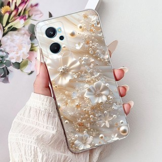 Dành Cho Realme 9i RMX3491 Mới Thanh Lịch Họa Tiết Mèo Vỏ Realme9i 4G Silicon Mềm TPU Vỏ Điện Thoại