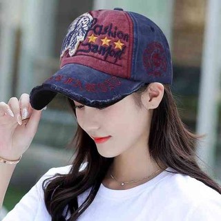 Mũ bóng chày nam nữ từ denim cotton nguyên chất, thời trang, chống nắng tốt cho các hoạt động ngoài trời và đường phố.