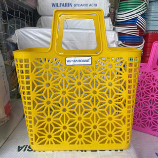 Làn đi chợ Winhome– Giỏ nhựa PP cao cấp, an toàn, bền đẹp, đựng thực phẩm tiện lợi - Trường An VN