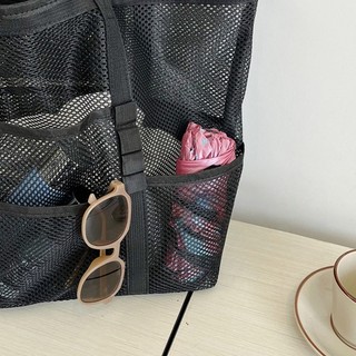 GC2 Túi Tote Lưới Dung Tích Lớn Dành Cho Nữ Phiên Bản Hàn Quốc Túi Tập Thể Dục Bảo Quản Túi Đeo Vai CG2