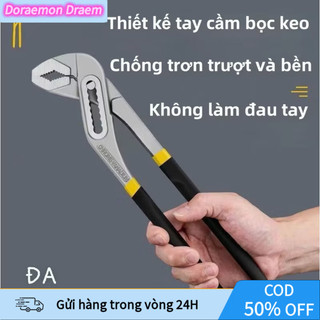 【COD】Kìm Mỏ Quạ 7 Lỗ Đa Năng 10 Inch – Gọng Cứng, Mỏ Rộng, Lý Tưởng Lắp Đặt Sửa Chữa Ống Nước Dân Dụng