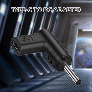 Type C To DC Power Adapter 12 Volt 90 Degree Type C USB Connector Type C Female Input to DC 5.5x2.5mm 5.2x2.1mm fotvn