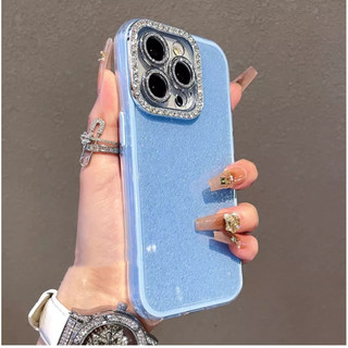 Kẹo Màu TPU Nhấp Nháy Lỗ Kim Cương Bảo Vệ Chính Xác Ốp Lưng Điện Thoại IPhone 16 14 15 13 12 Pro Max Bao Gồm Tất Cả Ốp Lưng Chống Rơi
