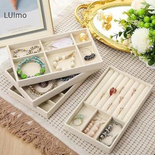 LUImo Hộp đựng đồ trang sức đổ xô Khay trưng bày Nhiều kiểu dáng cho vòng cổ, vòng tay, bông tai, hộp sắp xếp nhẫn SBS