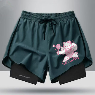 Quần short hai lớp thể thao YONEX, phù hợp cho cầu lông, bóng rổ và bóng đá, thiết kế mới hợp thời trang với khả năng chống chói