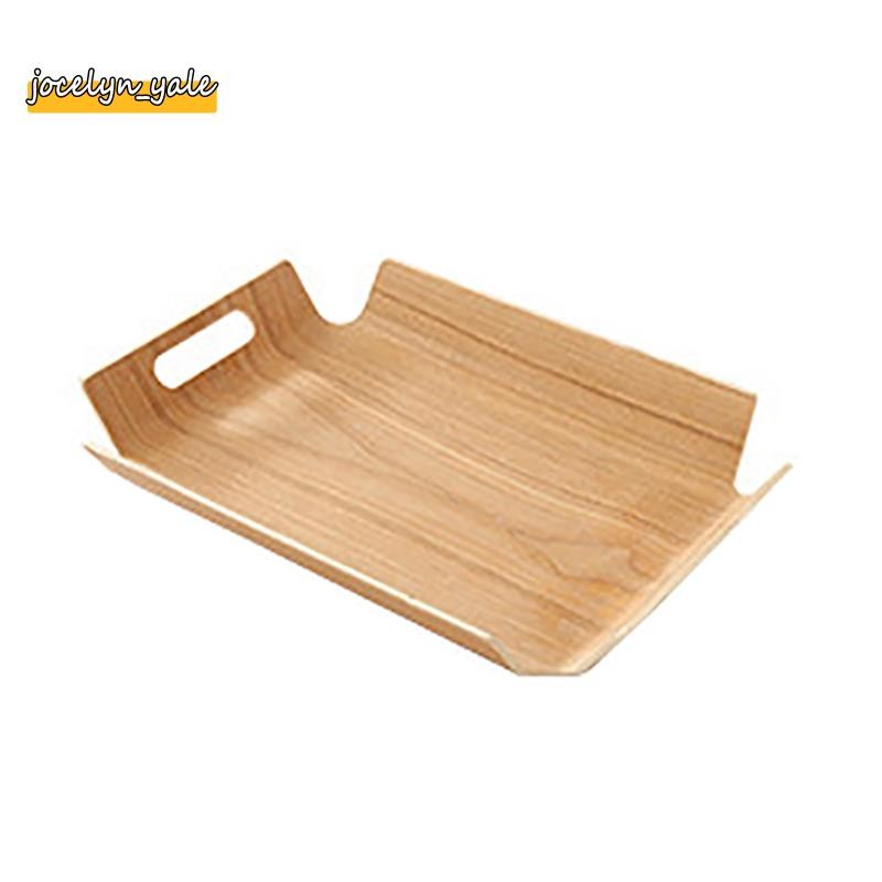 Khay Bánh Mì Tổ Chức Bảo Quản Khay Phục Vụ Bằng Gỗ Đĩa Trà Gỗ Đĩa Thực Phẩm Đĩa Đĩa Ăn Tối Bánh Trái Cây, A