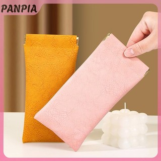 PANPIA-Soft Da Kính Túi Tự Động Đóng Kính Mát Hộp Chống Thấm Nước Túi Kính Bảo Vệ Kính Mắt Túi Bảo Quản