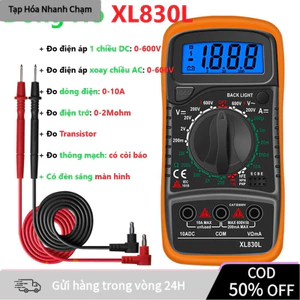 【COD】Đồng Hồ Điện Tử Mini Đa Năng Đo Dc, Ac, Dòng Điện, Điện Trở, Phù Hợp Cho Điện Tử Cơ Bản