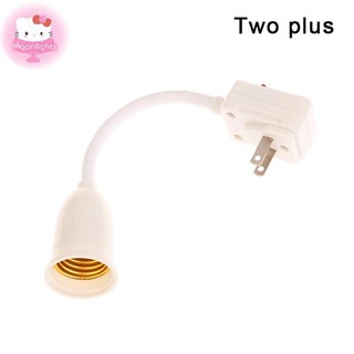 Moonlights E27 Đế Đèn Linh Hoạt Uốn Cong Đèn Tường Ổ Cắm Adapter Cắm Bóng Đèn Nối Dài Giá Đỡ EN
