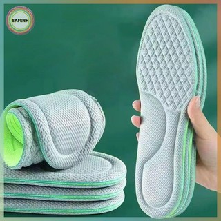 SAFENH 2 Chân Chỉnh Hình Đế Giày Chạy Bộ Nhớ Mềm Xốp Đế Cho Giày Nam Nữ Khử Mùi Thấm Hút-Áo Massage Thể Thao Đế VN