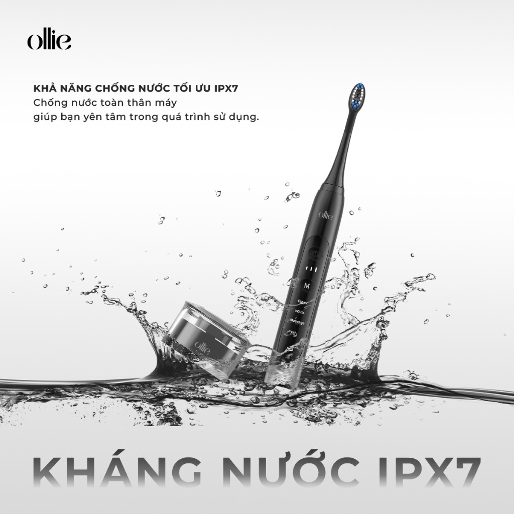 Bàn chải đánh răng điện OLB-MLM-SG-01 |Hàng Chính Hãng - Bảo Hành 12 Tháng