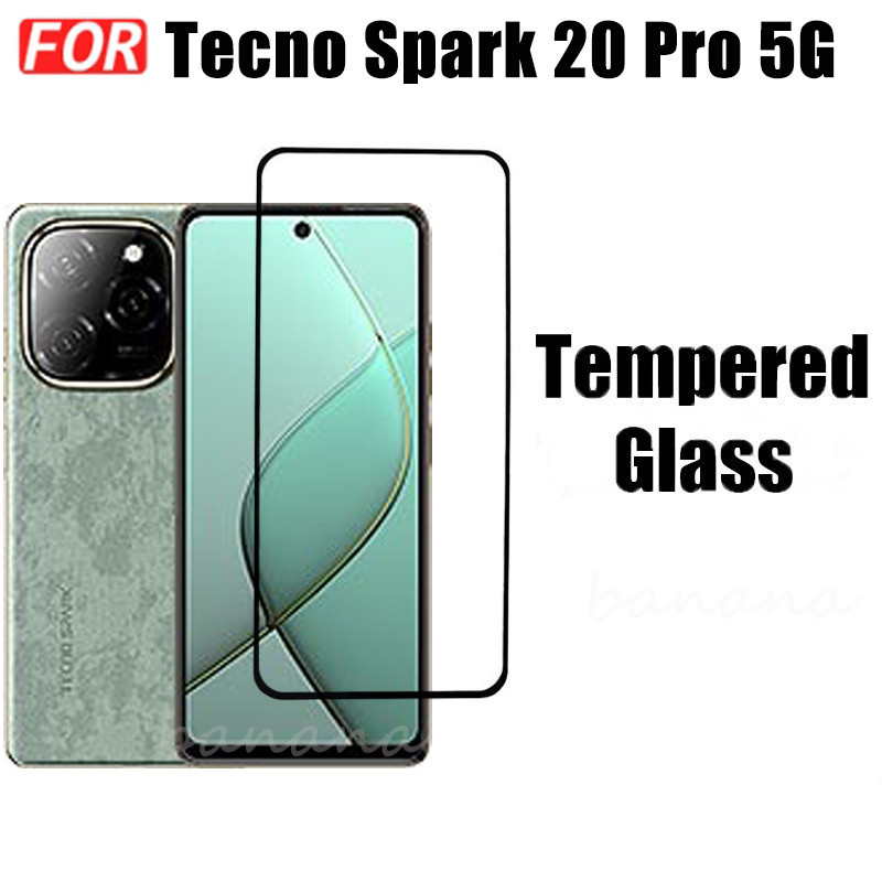 Phim kính cường lực 3 TRONG 1 Tecno Spark 20 Pro 5G cho Tecno Spark 20P 20C 20 Pro Kính bảo vệ màn hình toàn diện + Phim ống kính máy ảnh + Phim mặt sau