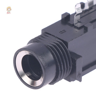 Twe 2 CÁI 6.35mm Giắc cắm âm thanh nổi 3Pin Ổ cắm âm thanh nổi Micro Dây hàn VN