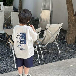 AP11 Áo Phông Cho Bé Từ 11-35kg Hình  CABA Cotton Mát Chính Phẩm Cổ Tròn