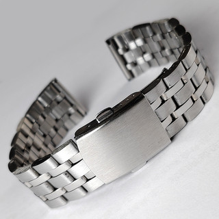 Dây thép không gỉ 20mm 22mm cho đồng hồ nam nữ, dùng cho máy cơ/thạch anh, kỹ thuật số, vòng tay thay thế