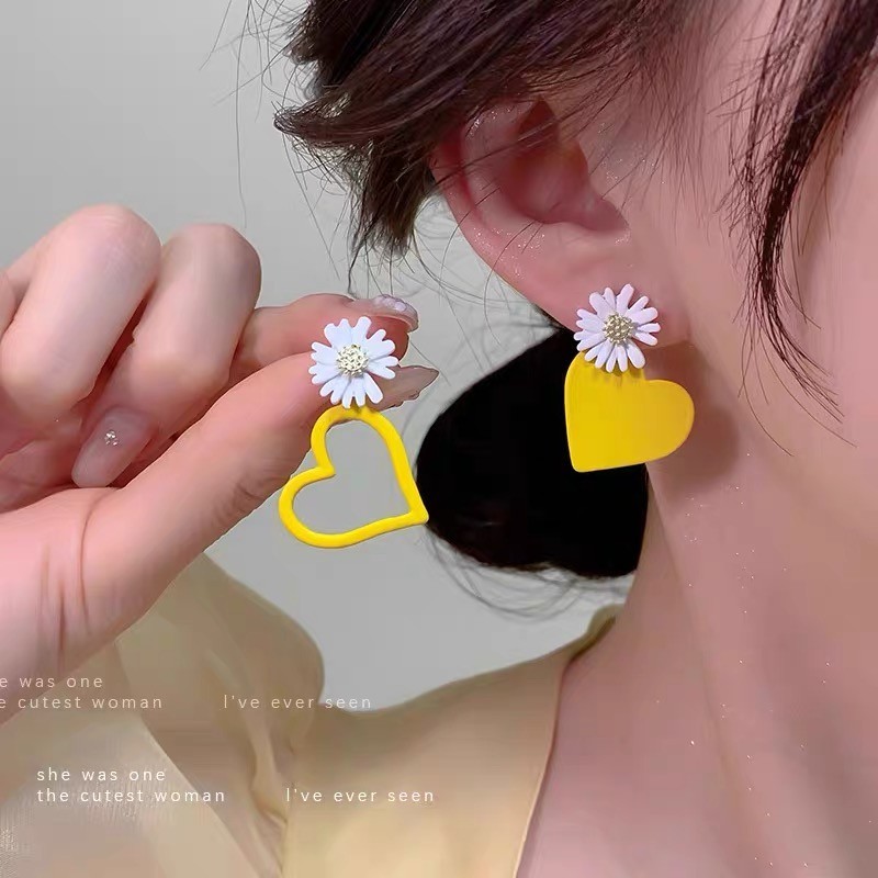 Bông Tai Vàng Mùa Hè Nữ Niche Design Sense 2025 Bông Tai Phong Cách Mới Bông Tai