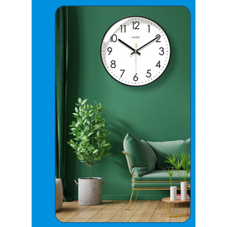 Trang Trí Nhà Cửa Đồng Hồ Treo Tường Phòng Khách Đồng Hồ Cổ Điển Đồng Hồ Treo Tường Treo Tường Im Lặng Quét Đồng Hồ Thạch Anh Thứ Hai