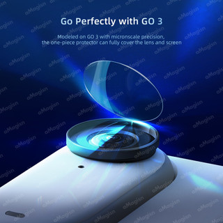 Dành Cho Insta360 GO 3S, GO 3 Màn Hình Phim Cường Lực Bảo Vệ Phụ Kiện Camera Thể Thao