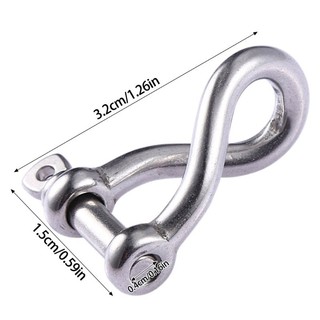 Vui VẺ Marine Lớp Không Gỉ Xoắn Còng Chống Rỉ Xoắn Còng Vít Pin Cho Đi Thuyền Hạng Nặng 5 32 Vít Pin Shack