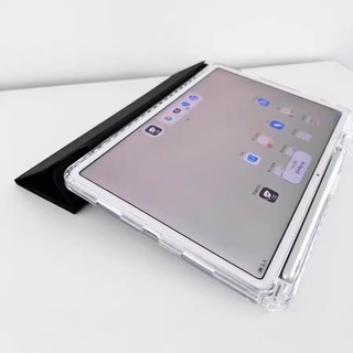 Ốp Lưng Cứng Acrylic Trong Suốt Cho Samsung Galaxy Tab S11 2025 X730 X736B S10Lite S9 FE Plus S8 S7 S6 Lite A9 A8 S7 + Da Bảo Vệ Có Khe Cắm Bút