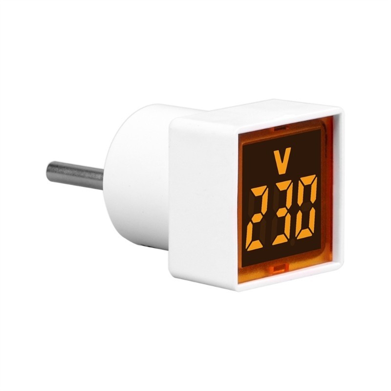 Vôn kế kỹ thuật số hình vuông YOI Điện áp AC220V 230V Thiết bị chỉ ra để sử dụng trong gia đình