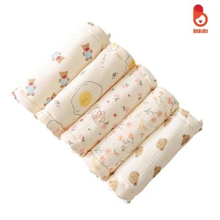 Gối trần bông họa tiết dễ thương, chất liệu muslin mềm mại kích thước 35x25cm