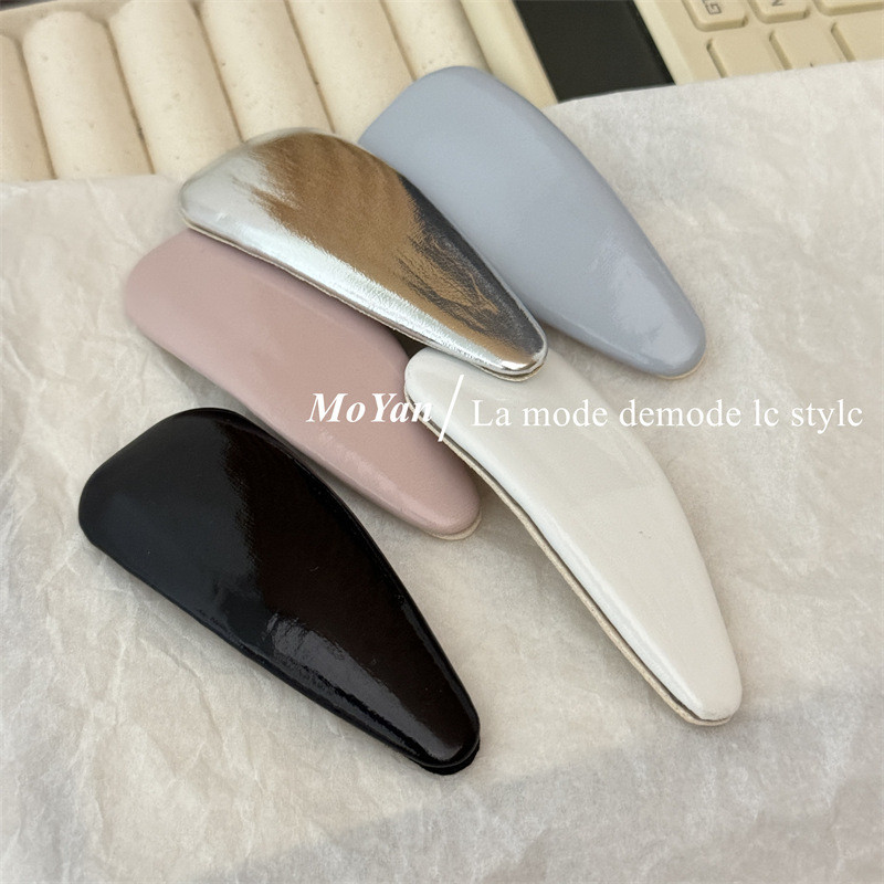 Kẹp Tóc Da Hàn Quốc Nữ Nổ Kẹp Tóc