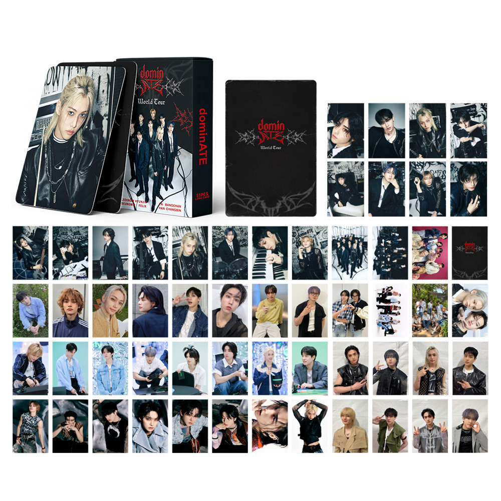 Linxx 55 Chiếc StrayKids ATE World Tour Album Lomo Card Kpop Photocards Bưu Thiếp Series
