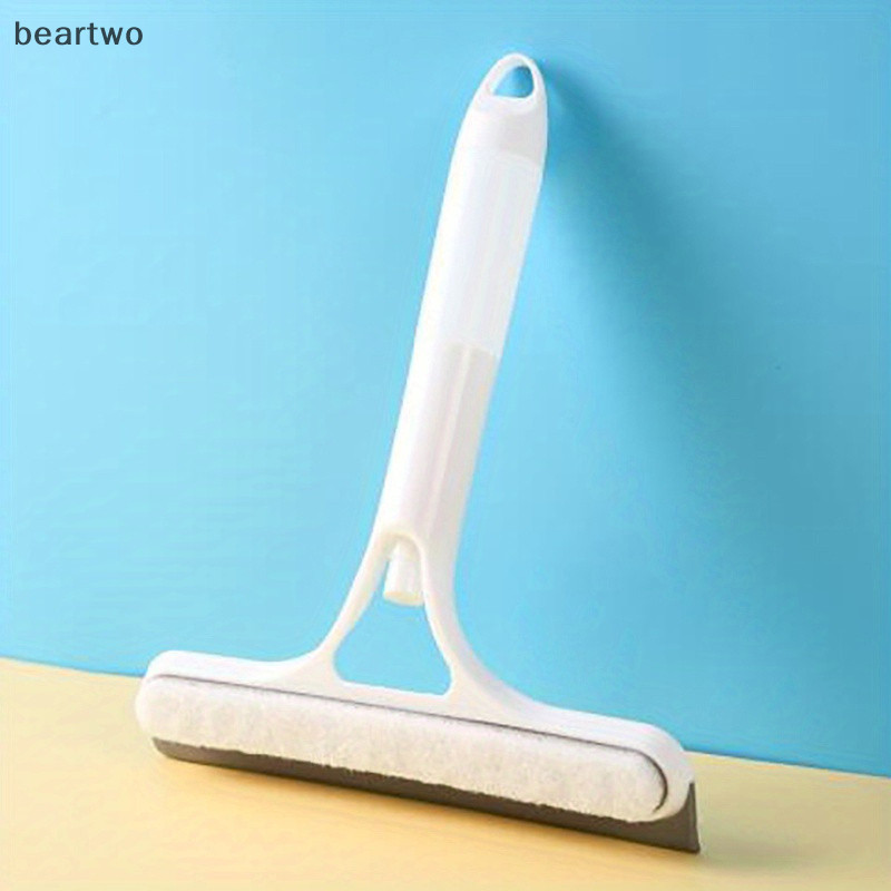 < Beartwo > Dụng cụ làm sạch kính gia dụng có thể tưới nước Gương 3 trong 1 Dụng cụ cạo kính Cửa sổ Dụng cụ cạo đẹp