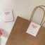 TUYỆT VỜI 100 Miếng Dán Gói Quà Tặng, Nhãn Dán Trang Trí Cảm Ơn Bạn Dán, Thời Trang Takeout Express Giao Hàng Hình Chữ Nhật Dán