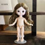 Búp bê Bighsm 1 16cm với các biểu cảm khác nhau, Búp bê 1 / 4 dễ thương, 13 khớp di chuyển được Búp bê bé gái Martijn