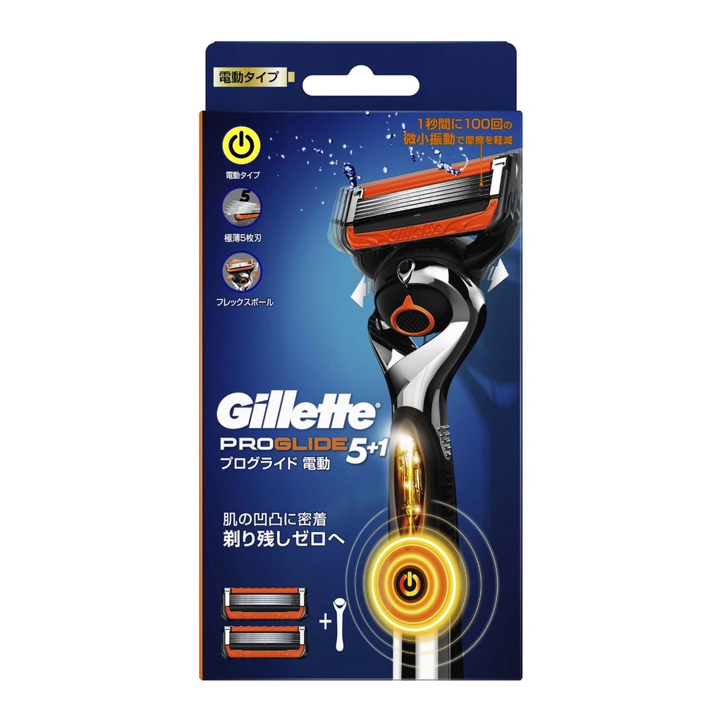 Dao cạo râu chạy pin Gillette Proglide 5+1 + Kèm 2 lưỡi dao- Nhật Bản ...