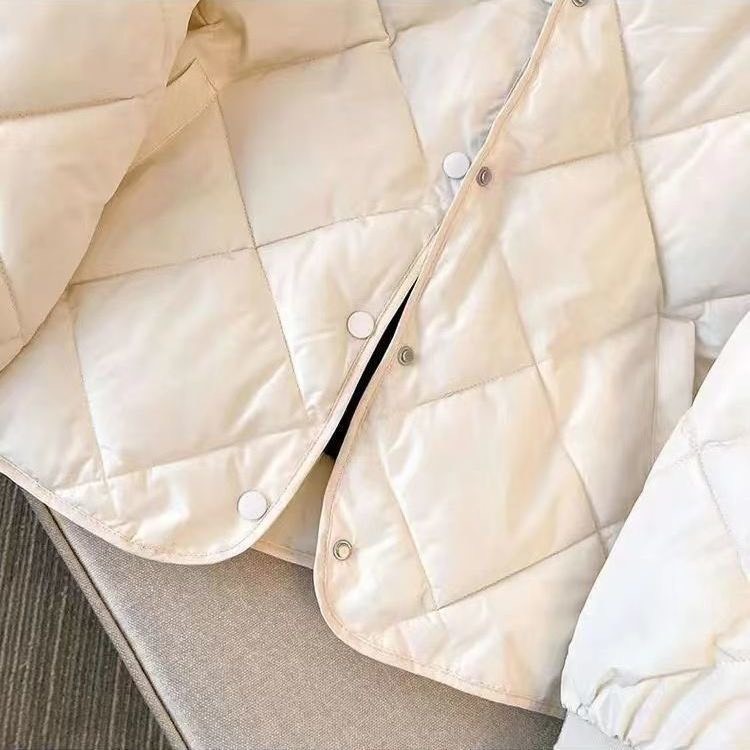Áo khoác phao mùa đông thiết kế hoạ tiết hình thoi basic phong cách thời trang hottrend MT33 SP210