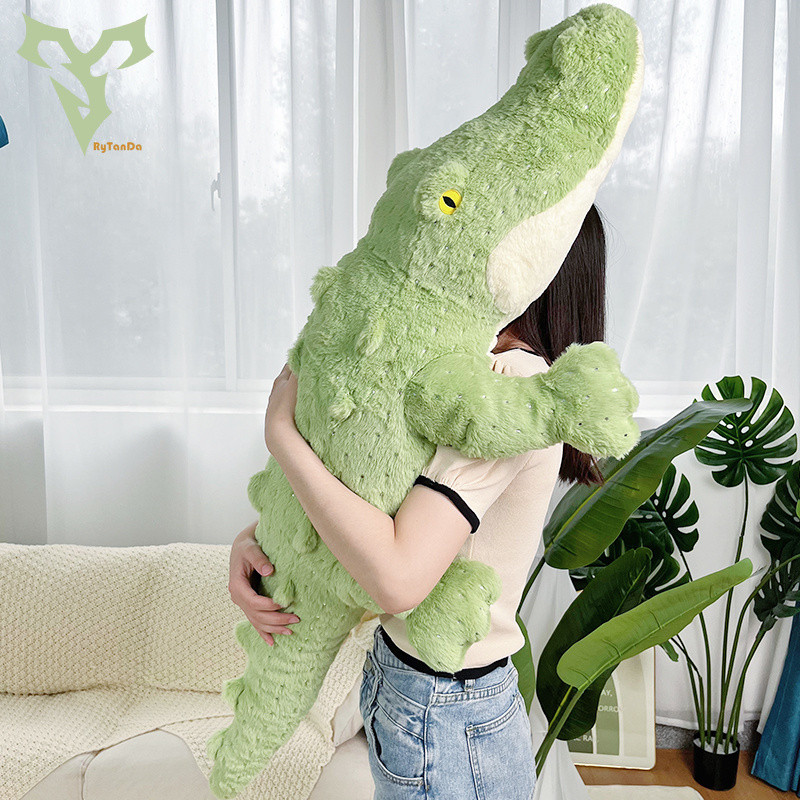 Mô Phỏng Cá Sấu Sang Trọng Gối Mềm Kích Thước Lớn 55-115cm Gấu Bông Búp Bê Phòng Ngủ Đệm Sofa Mềm Mại Thoải Mái Đồ Chơi Trẻ Em Quà Tặng Sinh Nhật Quà Tặng Giáng Sinh