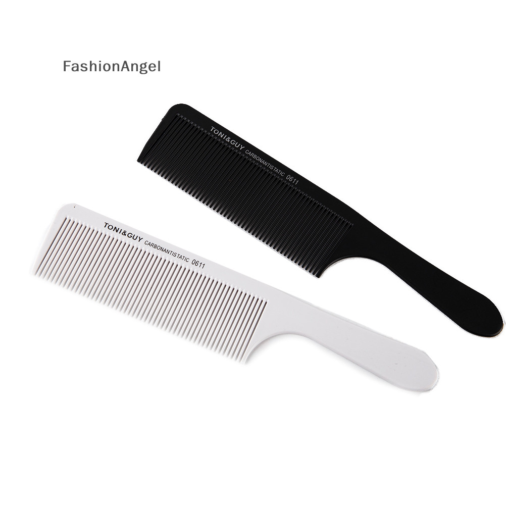 FashionAngel Cong Máy Cạo Râu Cắt Tóc Lược Cắt Tóc Flat Top Chống Tĩnh Điện Salon Lược TH