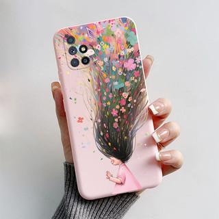 Dành Cho Samsung Galaxy M51 Ốp Lưng Mềm Mới 2024 Thiết Kế Mờ Thời Trang Bướm Phi Hành Gia In Hình Chống Sốc Mỏng Ốp Lưng