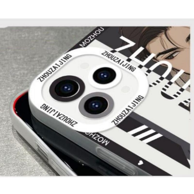 Anime Hàn Quốc Manwha Jinx Móc Khóa Joo Jaekyung Kim Dan Vỏ Cho IPhone 11 Pro Max 7 8 Plus SE 2 3 X XS XR XSMAX Cặp Đôi Mắt Thiên Thần Vỏ Điện Thoại TPU Mềm