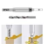 SAIA 3 / 4 Dụng cụ mở lỗ định vị, Mũi khoan bản lề tự định tâm màu bạc, Dụng cụ khoan tay cầm lục giác bằng thép bền Dụng cụ khoan bản lề chế biến gỗ