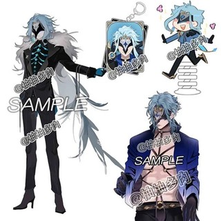 Ii Dottore Đứng Anime Móc Khóa Genshin Tác Động Móc Chìa Khóa Nữ Sáng Tạo In Quyến Rũ Hình Mẫu Tấm Chìa Khóa Acrylic Quà Tặng