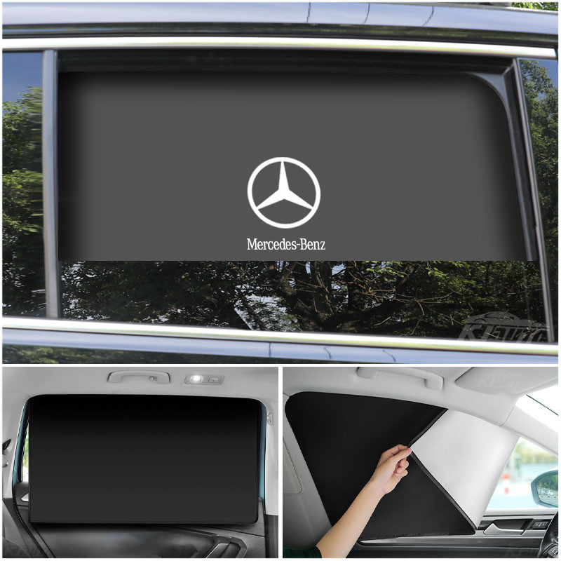 Tấm che nắng từ tính chống tia cực tím cho Mercedes Benz, cách nhiệt cửa sổ, dùng cho GLE/E/C/GLC/A/CLA