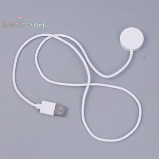 [Lostcorner] 1 CÁI Cáp sạc đồng hồ màu trắng Sạc USB Sạc không dây từ tính [Mới]
