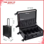 [ CHÍNH HÃNG ] Thùng vali có khay để chân dưới gầm. Cốp vali kéo có 8 đèn và 4 chân đựng đồ makeup sz 20 inh .MS 8 — ảnh 7