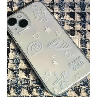 Ốp Điện Thoại Trong Suốt Tàu Ngầm Xanh Thời Trang Cho IPhone 17 air 11 15 16 Pro MAX plus 12 14 13 Promax XS MAX XR u214