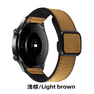 Dây đeo silicon bằng da 20mm 22mm cho Huawei Watch GT 4 3 Pro2 2E 46mm Dây đeo từ khóa dây đeo cổ tay Phụ kiện vòng tay correa