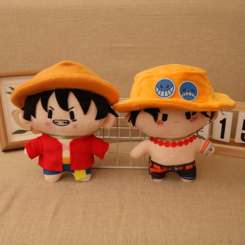 PS1 Dễ Thương ONE PIECE Monkey D Luffy Portgas D Ace Roronoa Zoro Sang Trọng Búp Bê Quà Tặng Cho Bạn Gái Đồ Chơi nhồi bông SP1