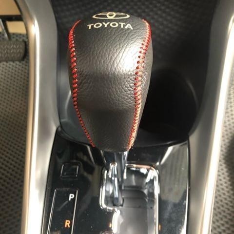 Bao Da Cần Số, Tay Phanh xe TOYOTA VIOS, YARIS AT( số tự động) 2019-2025 Da Nhập Khẩu, Khâu Thủ Công