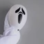Mặt dây chuyền treo tường cửa sổ cây ngoài trời CHEESELY, Đồ trang trí treo ma Halloween thực tế màu trắng, Dễ dàng lắp đặt Đạo cụ ngôi nhà ma ám có thể tái sử dụng
